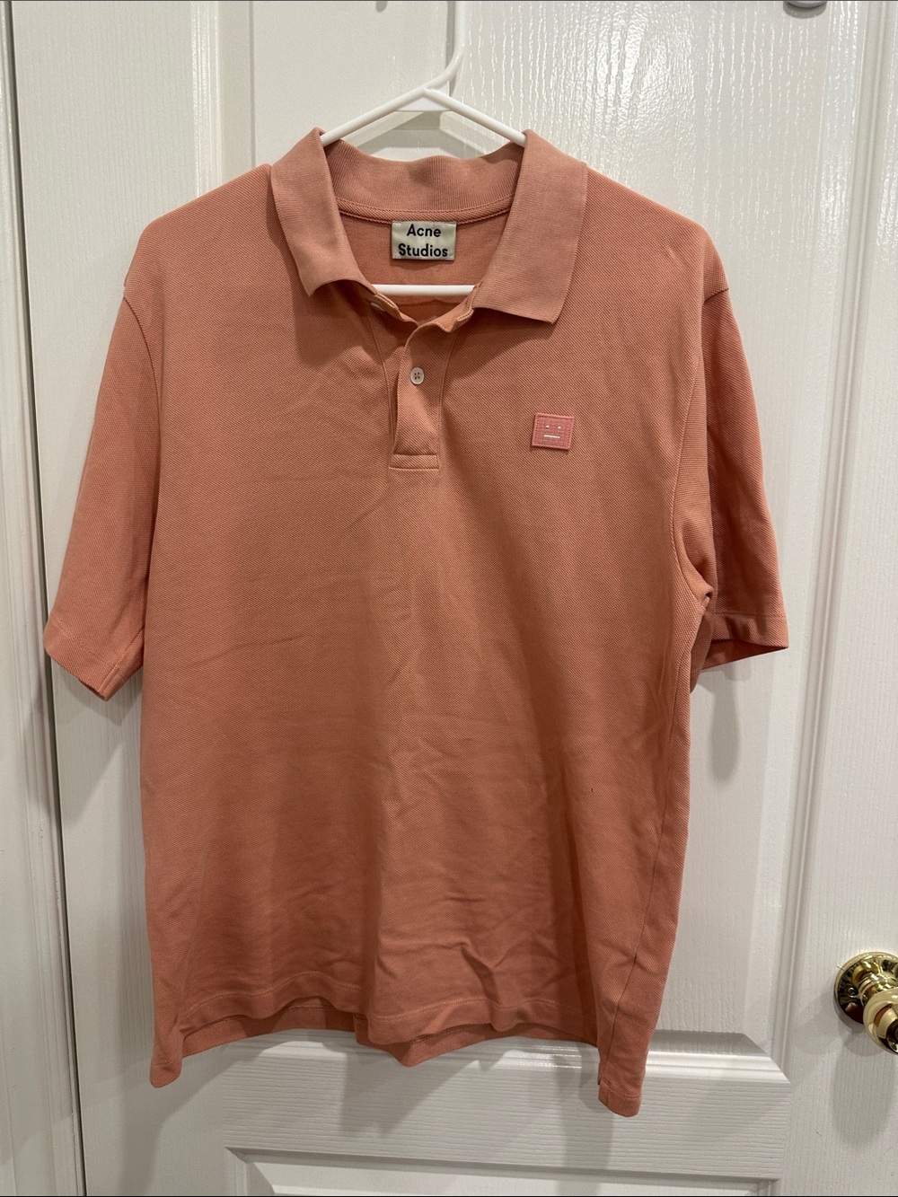Acne Studios Dusty Rose Polo Shirt